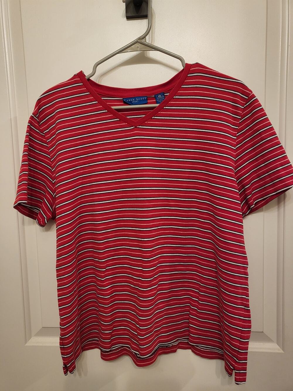 Karen Scott Vintage Polo Tee XL